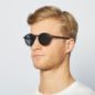 Lunettes Forme D Noir  Verres Gris