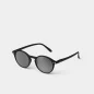 Lunettes Forme D Noir  Verres Gris
