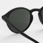 Lunettes Forme D Noir  Verres Gris