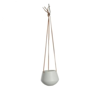 Suspension plante blanche