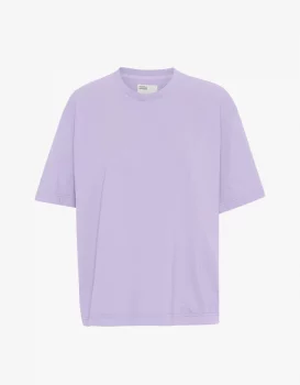 Tee-shirt women oversized - soft lavender