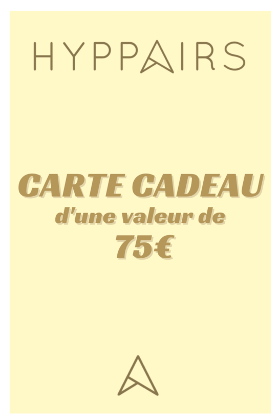 Carte cadeau 75€