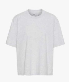 Tee-shirt oversized - snow melange