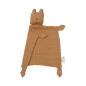 Doudou Tete Et Tissu Ours Caramel