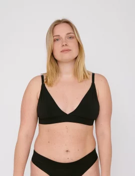 Soutien-gorge en coton - black