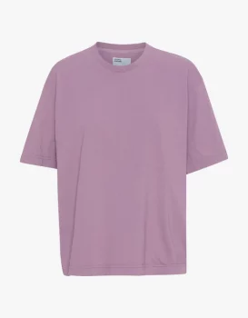 Tee-shirt oversized pearly purple