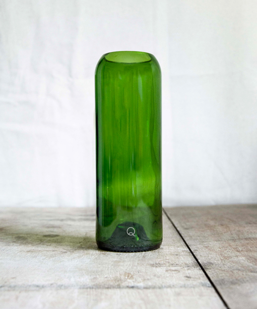 Vase Bouteille “Débattre” Vert Bouteille