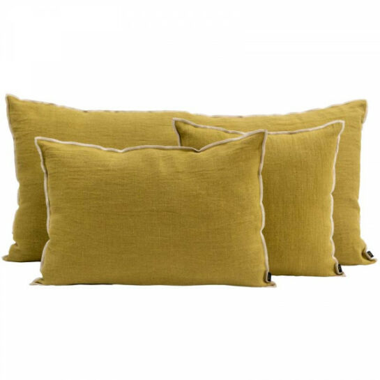 Coussin Chennai Olive 45×45