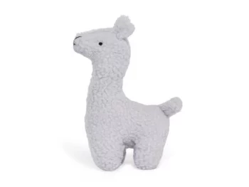 Petite peluche lama gris