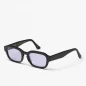 Lunettes De Soleil Deep Black Solid - Lavender