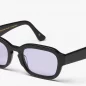 Lunettes De Soleil Deep Black Solid - Lavender