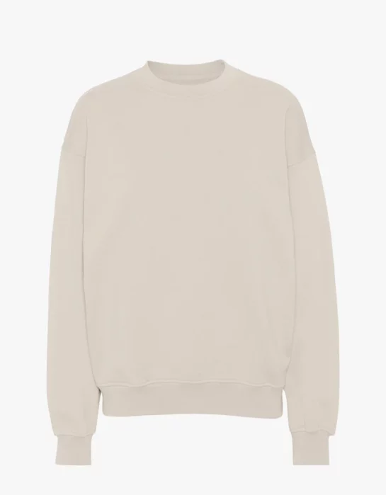 Oversized Crewneck Ivory White