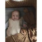 Baby Blanket Grid Caramel