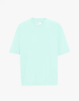 Tee shirt oversized light aqua