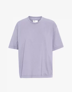 Tee-shirt oversized purple jade