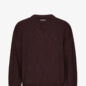 Pull Oversized Merinos Oxblood Red