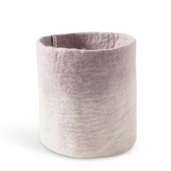 Cache pot laine l lavender