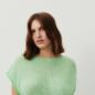 Pull Sans Manches Zakday Rayures Vert