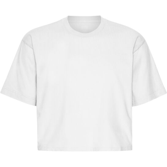 Crop Shirt Boxy Optical White