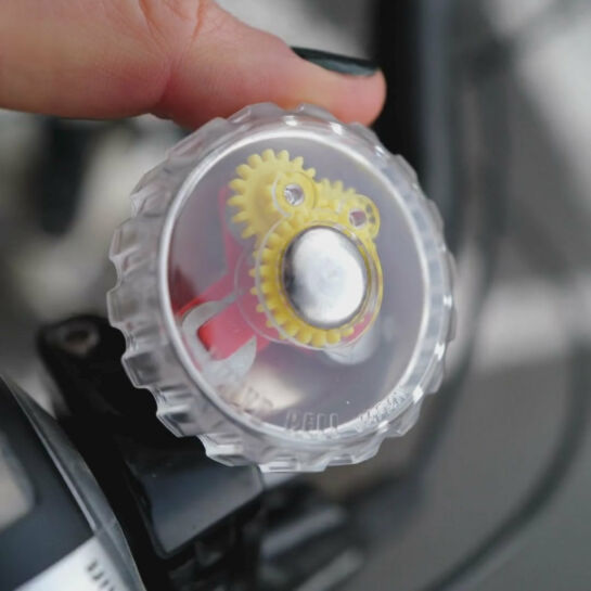 Sonnette Vélo Transparente