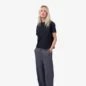 Crop Shirt Boxy Deep Black