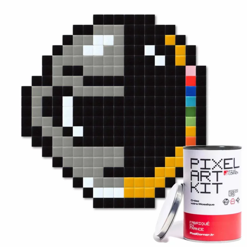 Œuvre D'art Welcome To Pixel Corner - Street Art Mosaic Kit Kit Pixel Art