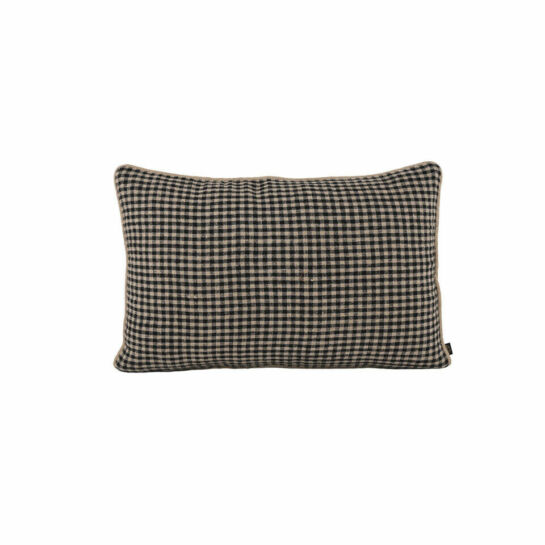Coussin Piana Charbon 40×60