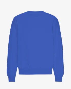 Oversized crewneck sapphire blue