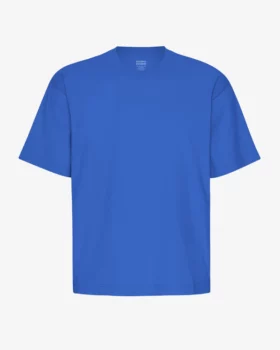 Tee-shirt oversized sapphire blue