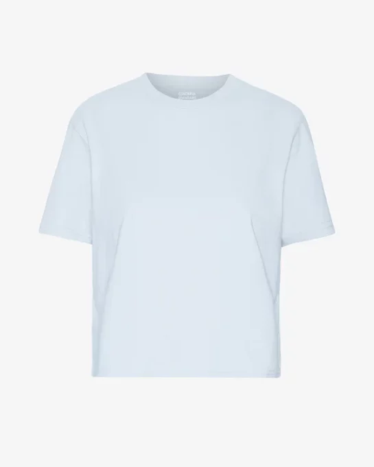 Crop Shirt Boxy Polar Blue