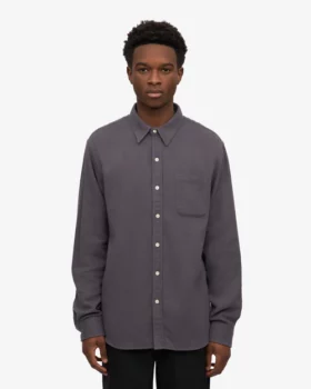 Chemise flanelle lava grey