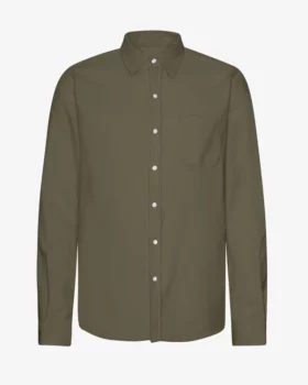 Chemise flanelle dusty olive