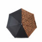 Parapluie Bicolore Noir Et Léopard