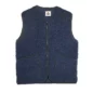 Veste Sans Manches Laine Bleu Dark Blue