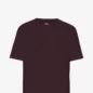 Crop Shirt Boxy Oxblood Red