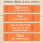 Tigre Des Opportunités - Amulette