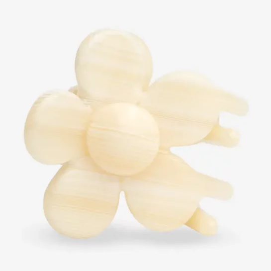 Pince Bloomie Fleur Couleur Écru