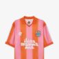 Maillot de Foot rayures rose & orange