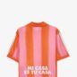 Maillot de Foot rayures rose & orange