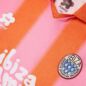 Maillot de Foot rayures rose & orange