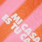 Maillot de Foot rayures rose & orange