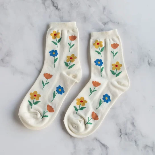 Chaussettes Fleur 36/40