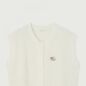 Gilet Manches Courtes Crashway Nacre