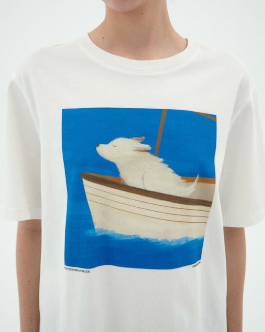 Tee Shirt Sailor Dog Lucia