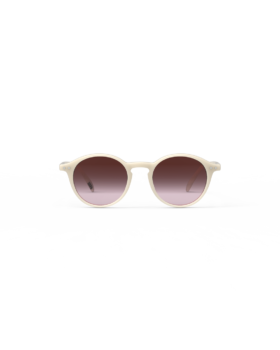 Lunettes de soleil #d vintage cream violet lenses