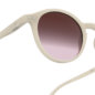 Lunettes De Soleil #d Vintage Cream Violet Lenses