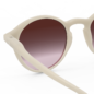 Lunettes De Soleil #d Vintage Cream Violet Lenses