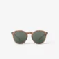 Lunettes De Soleil #m Havane Green Lenses