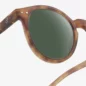 Lunettes De Soleil #m Havane Green Lenses
