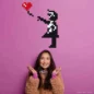 Pixel Art - La Fille Au Ballon